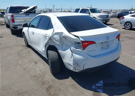 2018 Toyota Corolla Se from USA, damaged, VIN 2T1BURHE0JC063236